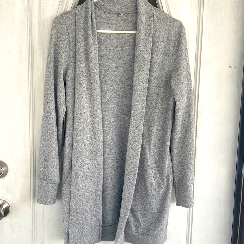 Grey medium cardigan